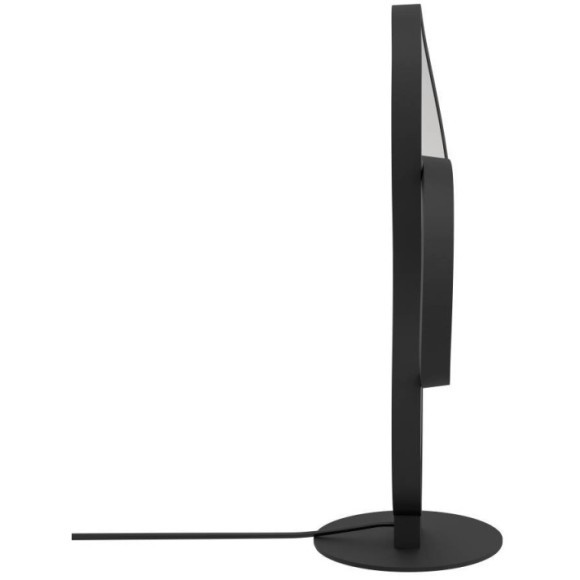 900951 Настольная лампа GIANELLA, 12W (LED), 3000K, 1100lm, L220, B130, H400, сталь, черный / пластик, белый