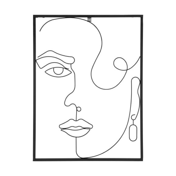 426019 GLENURLA Панно настенное металл черный минимализм B500 H665 426019 GLENURLA Панно настенное металл черный минимализм B500 H665