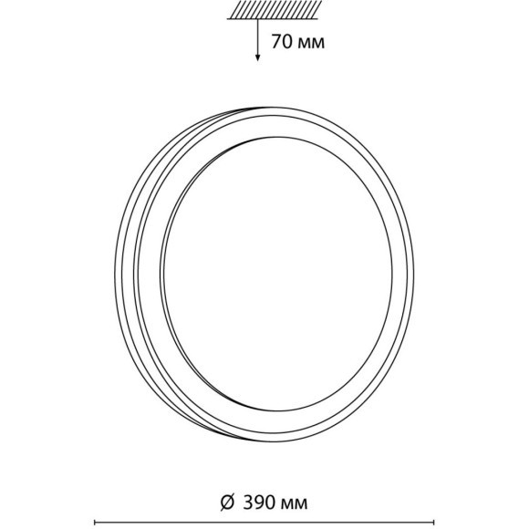 Настенно-потолочный светильник Sonex 7620/DL AKUNA IP43 светодиодный LED 48W Настенно-потолочный светильник Sonex 7620/DL AKUNA IP43 светодиодный LED 48W