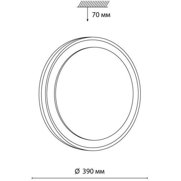 Настенно-потолочный светильник Sonex 7620/DL AKUNA IP43 светодиодный LED 48W Настенно-потолочный светильник Sonex 7620/DL AKUNA IP43 светодиодный LED 48W
