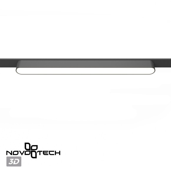 359240 Трековый магнитный светодиодный светильник Novotech SMAL 48V CRI90+ 3000К 1080Лм 90° 18W