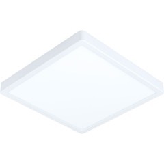 99238 Светодиодный накладной светильник FUEVA 5, 20W (LED), 285х285, H28, 2300lm, 3000K, сталь, белый/