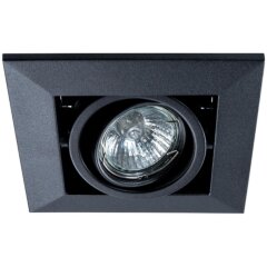 Встраиваемый светильник Arte Lamp A5941PL-1BK CARDANI PICCOLO под лампу 1xGU10 50W Встраиваемый светильник Arte Lamp A5941PL-1BK CARDANI PICCOLO под лампу 1xGU10 50W