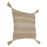 420128 CHEVERY Подушка декоративная 45x45 см, наволочка: 100% хлопок, наполнитель: 100% полиэстер, кремовый, бежевый