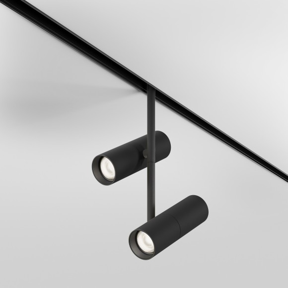 TR005-2-2X12W4K-B Трековый магнитный светодиодный светильник Maytoni Exility CRI90+ 4000К 1876Лм 36° 24Вт
