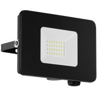 Уличный светодиодный прожектор EGLO FAEDO 3 97456, встроенный LED 21Вт, 5000К, 2300Лм, подключение 220В, IP65, алюминий и прозрачное стекло, 130 × 95 × 30 мм
