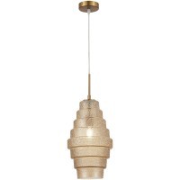 SL1001.203.01 Подвес ST-Luce Латунь/Коньячный E27 1*40W REXITE