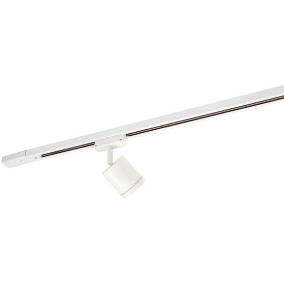 Однофазный двужильный светодиодный трековый светильник Denkirs DK6401-WH SOLID Ribe 3200К 630Лм CRI90+ 120° 5Вт Однофазный двужильный светодиодный трековый светильник Denkirs DK6401-WH SOLID Ribe 3200К 630Лм CRI90+ 120° 5Вт