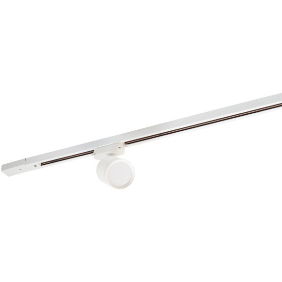 Однофазный двужильный светодиодный трековый светильник Denkirs DK6401-WH SOLID Ribe 3200К 630Лм CRI90+ 120° 5Вт Однофазный двужильный светодиодный трековый светильник Denkirs DK6401-WH SOLID Ribe 3200К 630Лм CRI90+ 120° 5Вт