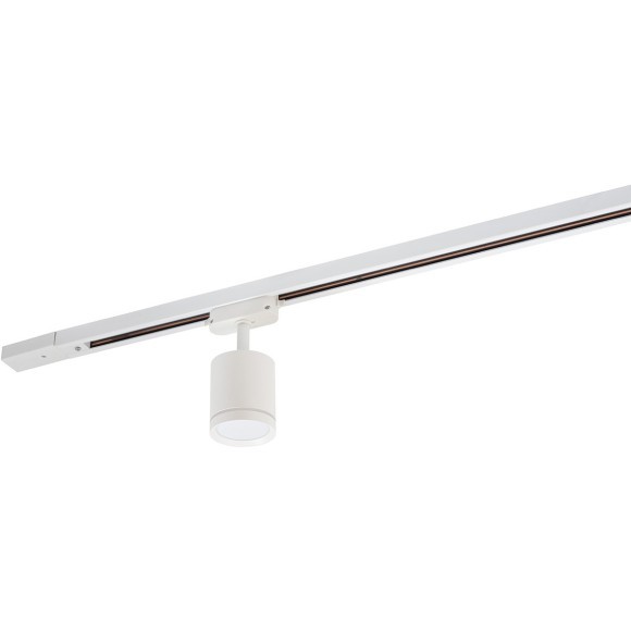 Однофазный двужильный светодиодный трековый светильник Denkirs DK6401-WH SOLID Ribe 3200К 630Лм CRI90+ 120° 5Вт Однофазный двужильный светодиодный трековый светильник Denkirs DK6401-WH SOLID Ribe 3200К 630Лм CRI90+ 120° 5Вт