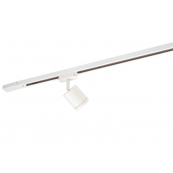Однофазный двужильный светодиодный трековый светильник Denkirs DK6401-WH SOLID Ribe 3200К 630Лм CRI90+ 120° 5Вт