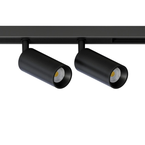 Магнитный трековый светильник Arte Lamp OPTIMA A7260PL-2BK 15Ватт, 1350Лм, 36град, 4000К