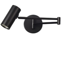 SLE201041-01 Светильник настенный Черный/Черный GU10 LED 1*5W 4000K ZOOM SLE201041-01 Светильник настенный Черный/Черный GU10 LED 1*5W 4000K ZOOM