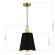 SL1759.303.01 Подвес ST-Luce Латунь/Черный E27 1*40W LINGOTTI