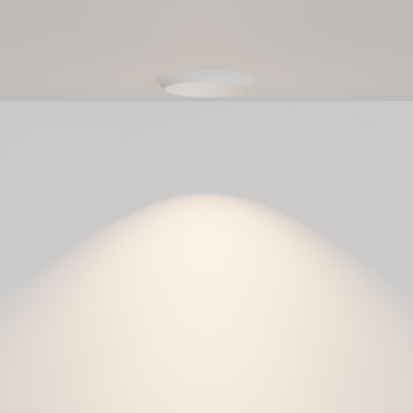 Встраиваемый светильник Maytoni Gyps Modern GU10 10Вт DL124-GU10-01-TRS-W