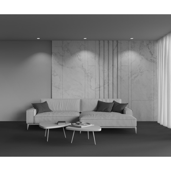 Встраиваемый светильник Maytoni Gyps Modern GU10 10Вт DL124-GU10-01-TRS-W