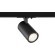 Novotech SELENE 359915 Трековый поворотный LED-светильник спот направленного света для однофазной трехжильной системы EXPERT, 15Вт, 842Лм, 4000К, угол 36°, CRI90, UGR19, 220В, IP20, черный матовый алюминий, длина 120 мм, ширина 55 мм, высота 87 мм