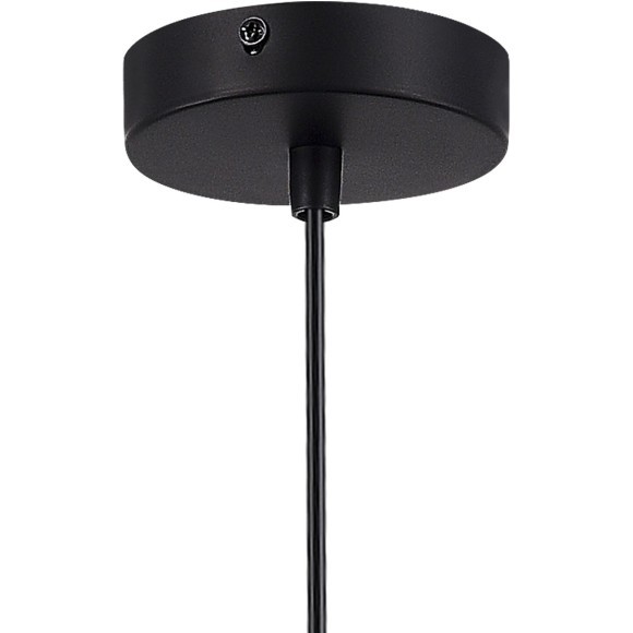 SLE1257-443-01 Светильник подвесной Черный/Черный G9 1*5W 4000K RIZZ