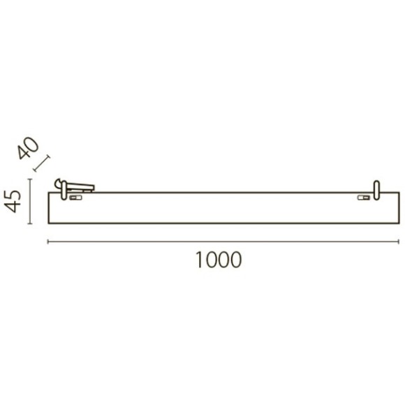 Светильник черный для шинопровода Nove Lightstar 208317 Светильник черный для шинопровода Nove Lightstar 208317