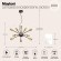Люстра паук Maytoni T546PL-12B Jackson под лампы 12xE27 7W
