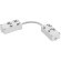 Соединитель питания гибкий Smart 220V Denkirs TR2103-WH