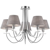 Люстра потолочная Freya FR5019CL-05CH Felisa под лампы 5xE14 40W