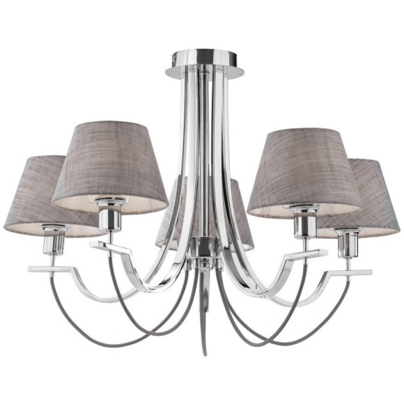 Люстра потолочная Freya FR5019CL-05CH Felisa под лампы 5xE14 40W