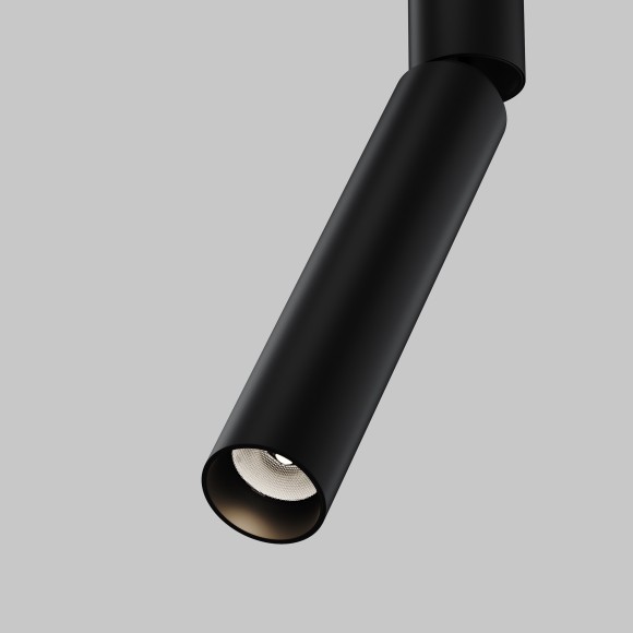Однофазный двужильный светодиодный трековый светильник Maytoni Unity TR142-1-6W3K-B Focus Dual 3000К 400Лм CRI90+ 36° 6Вт