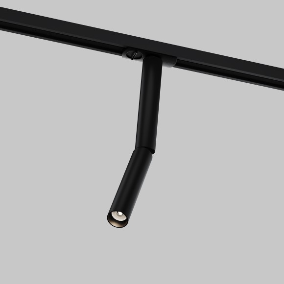 Однофазный двужильный светодиодный трековый светильник Maytoni Unity TR142-1-6W3K-B Focus Dual 3000К 400Лм CRI90+ 36° 6Вт