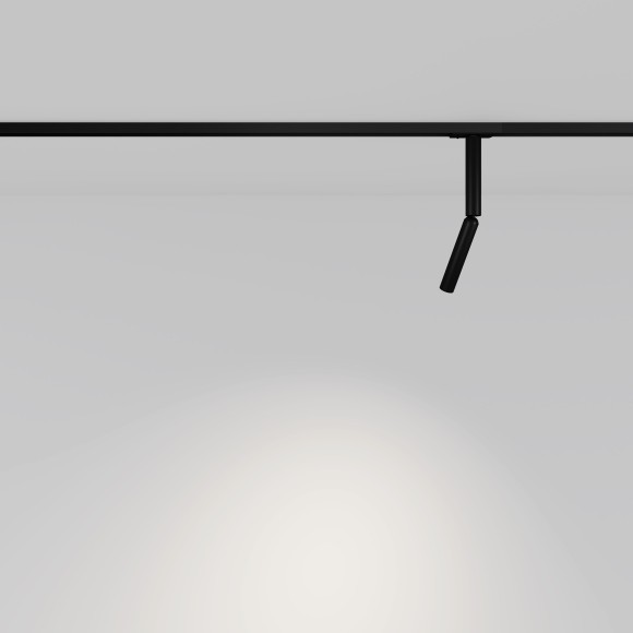 Однофазный двужильный светодиодный трековый светильник Maytoni Unity TR142-1-6W3K-B Focus Dual 3000К 400Лм CRI90+ 36° 6Вт