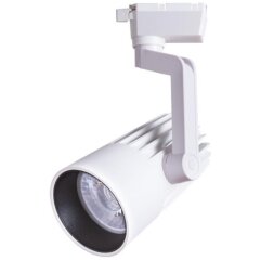 Однофазный двужильный светодиодный трековый светильник Arte Lamp A1640PL-1WH WALES 4000К 3300Лм CRI85+ 24° 40Вт Однофазный двужильный светодиодный трековый светильник Arte Lamp A1640PL-1WH WALES 4000К 3300Лм CRI85+ 24° 40Вт