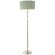 SL1121.105.01 Торшер ST-Luce Никель/Оливковый E14 1*40W (из 2-х коробок) OLEO