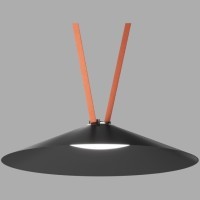 DK5668-BK Светодиодный SMART светильник для трека-ремня серии Denkirs Belty 48V, 24W, RA90, 120°, 2700-6500K