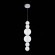 SL1583.103.01 Светильник подвесной ST-Luce Хром/Белый LED 1*24W 3000K NEPAZZO