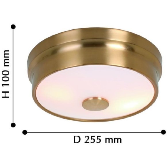 Настенно-потолочный светильник Favourite 2375-2C Pannikin под лампы 2xE27 40W