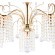 Подвесная люстра с хрусталем Leona FR1127-PL-05-G