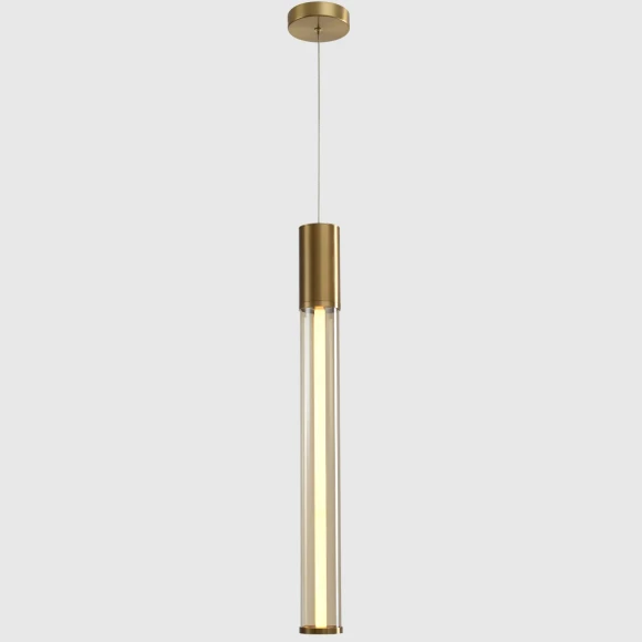 Светильник подвесной Crystal Lux LINEUP SP11W LED BRASS 3760/211