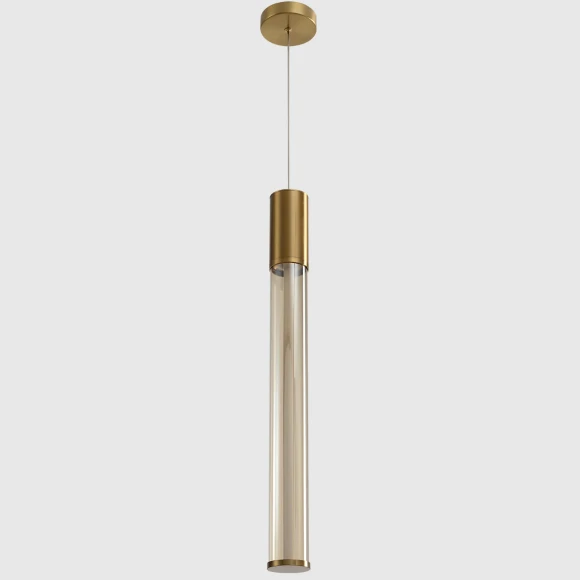 Светильник подвесной Crystal Lux LINEUP SP11W LED BRASS 3760/211