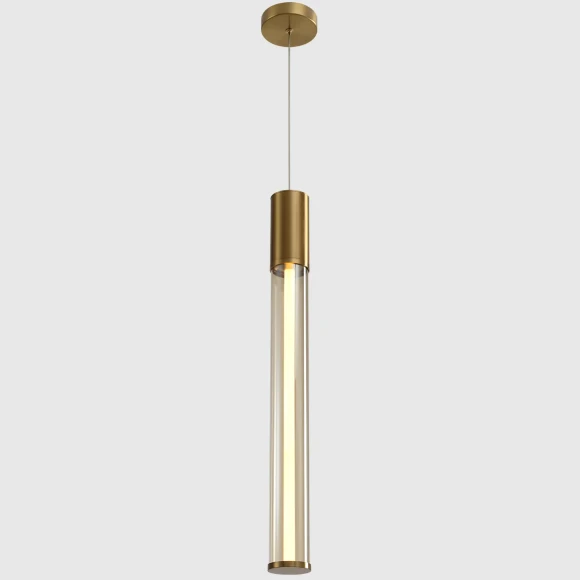 Светильник подвесной Crystal Lux LINEUP SP11W LED BRASS 3760/211