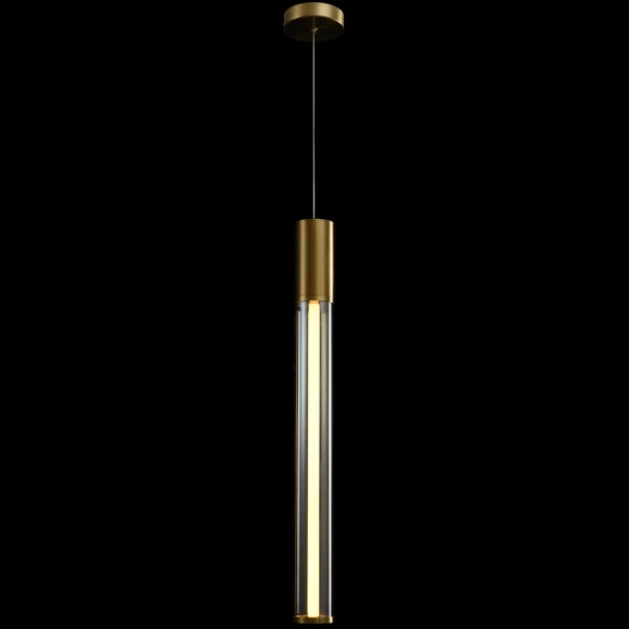Светильник подвесной Crystal Lux LINEUP SP11W LED BRASS 3760/211