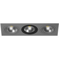 Встраиваемый светильник Lightstar i839090709 Intero 111 под лампы 3xGU10 150W