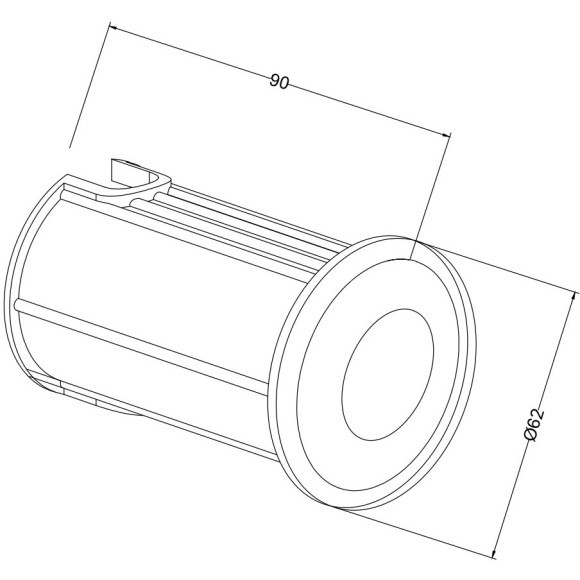 Встраиваемый светильник Outdoor O044DL-L1S3K3