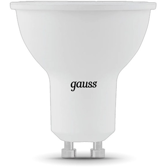 Лампа Gauss Black 7Вт 500Лм 3000К GU10 101506105-D