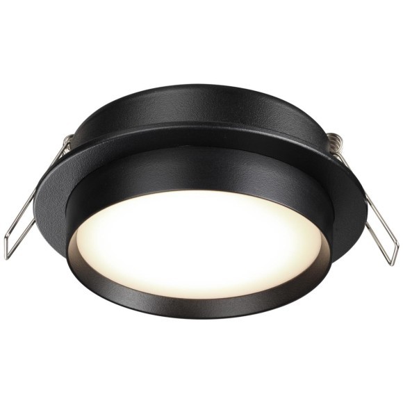 371032 WIR NT25 571 черный Светильник встраиваемый IP20 GX53 12Вт 220-240V LIRIO