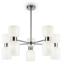 Люстра на штанге Freya FR5203PL-10CH Savia под лампы 10xE27 60W