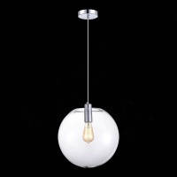 SL1056.133.01 Подвес ST-Luce Хром/Прозрачный E27 1*60W NOOR