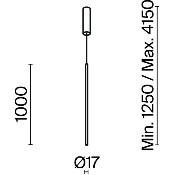 Подвесной светильник Maytoni MOD246PL-L24BSK1