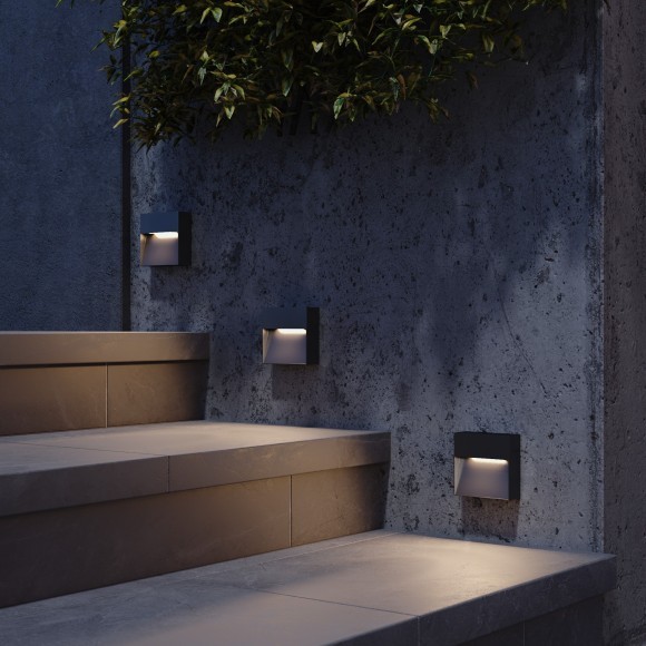 SL9537.411.14 Светильник уличный настенный для подсветки лестниц ST-Luce LED 1,5W 3000K LADE