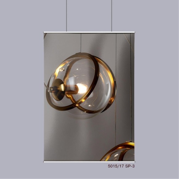 Подвесной светильник с 3 лампами Divinare 5015/17 SP-3 HAZEL под лампы 3xG9 40W Подвесной светильник с 3 лампами Divinare 5015/17 SP-3 HAZEL под лампы 3xG9 40W