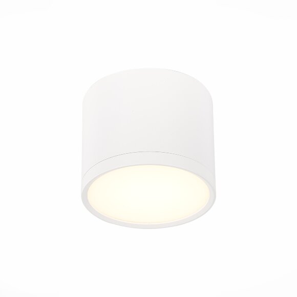 ST113.532.09 Светильник потолочный Белый LED 1*9W 3000K 702Lm Ra90 120° IP20 D88xH75 170-240V Накладные светильники
